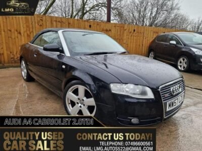 2008 AUDI A4 CABRIOLET 2.0TDI